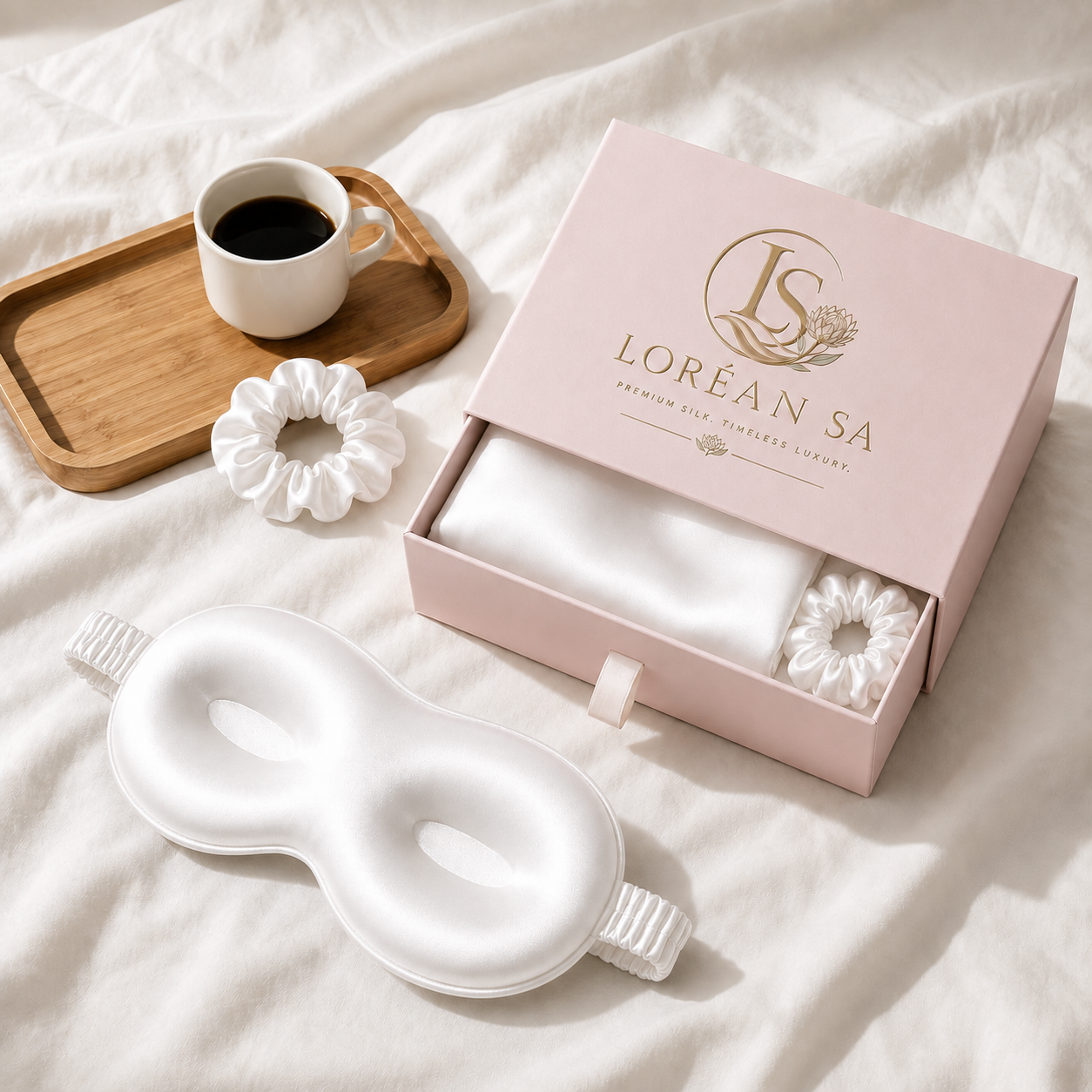 Luxe 3D Silk Eye Mask – 19 Momme