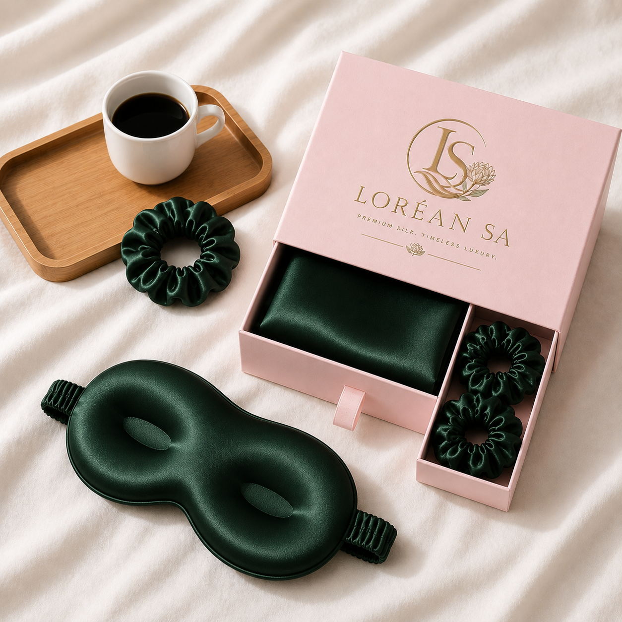 Luxe 3D Silk Eye Mask – 19 Momme
