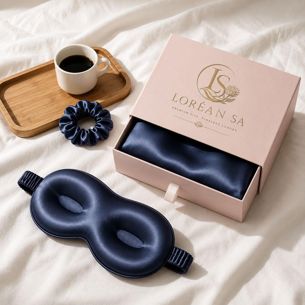 Luxe 3D Silk Eye Mask – 19 Momme